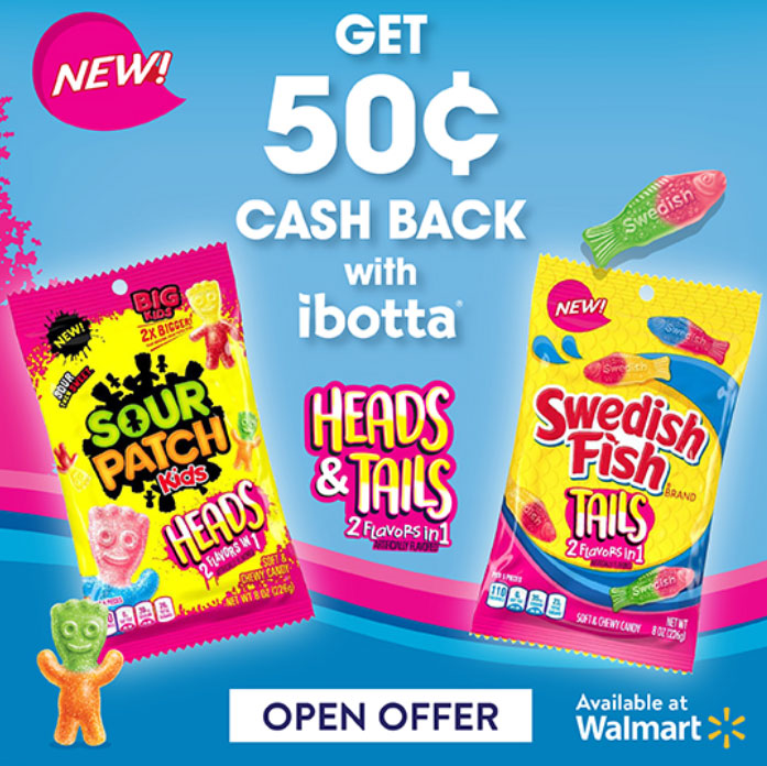 SAVE on New Sour Patch Kids Heads & Swedish Fish Tails at Walmart 