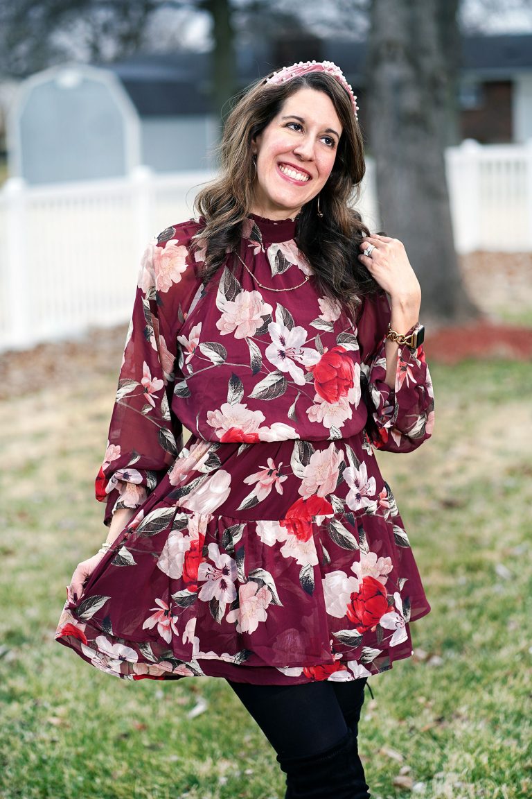 Thursday Fashion Files Link Up #247 – Crushing on this Wine Floral ...