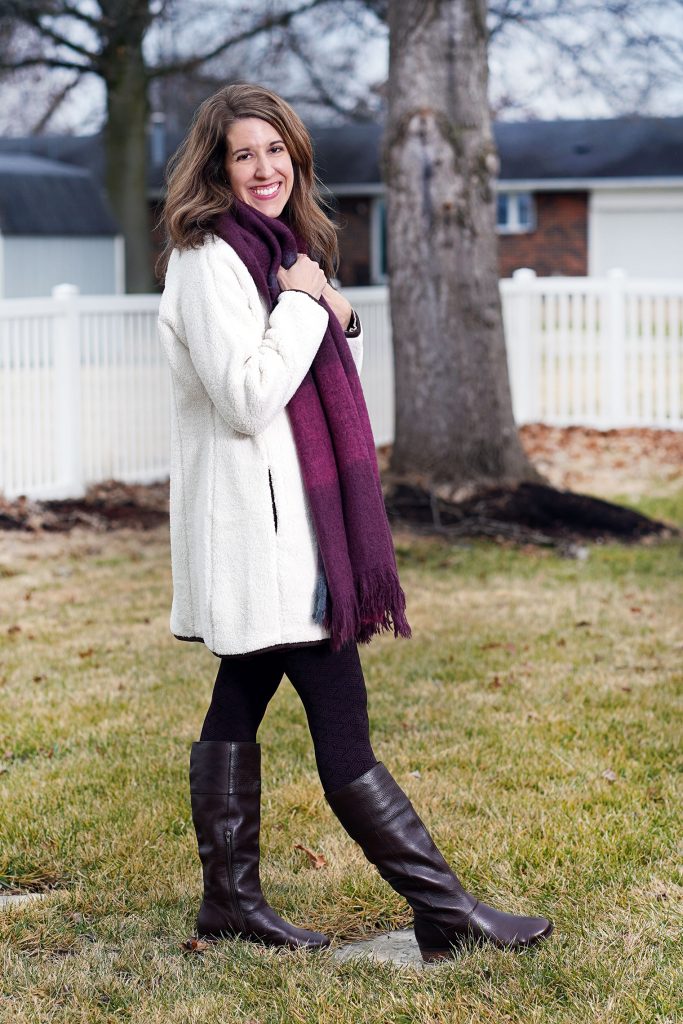 Thursday Fashion Files Link Up #290 – Winter White Coat Paired w/ a ...