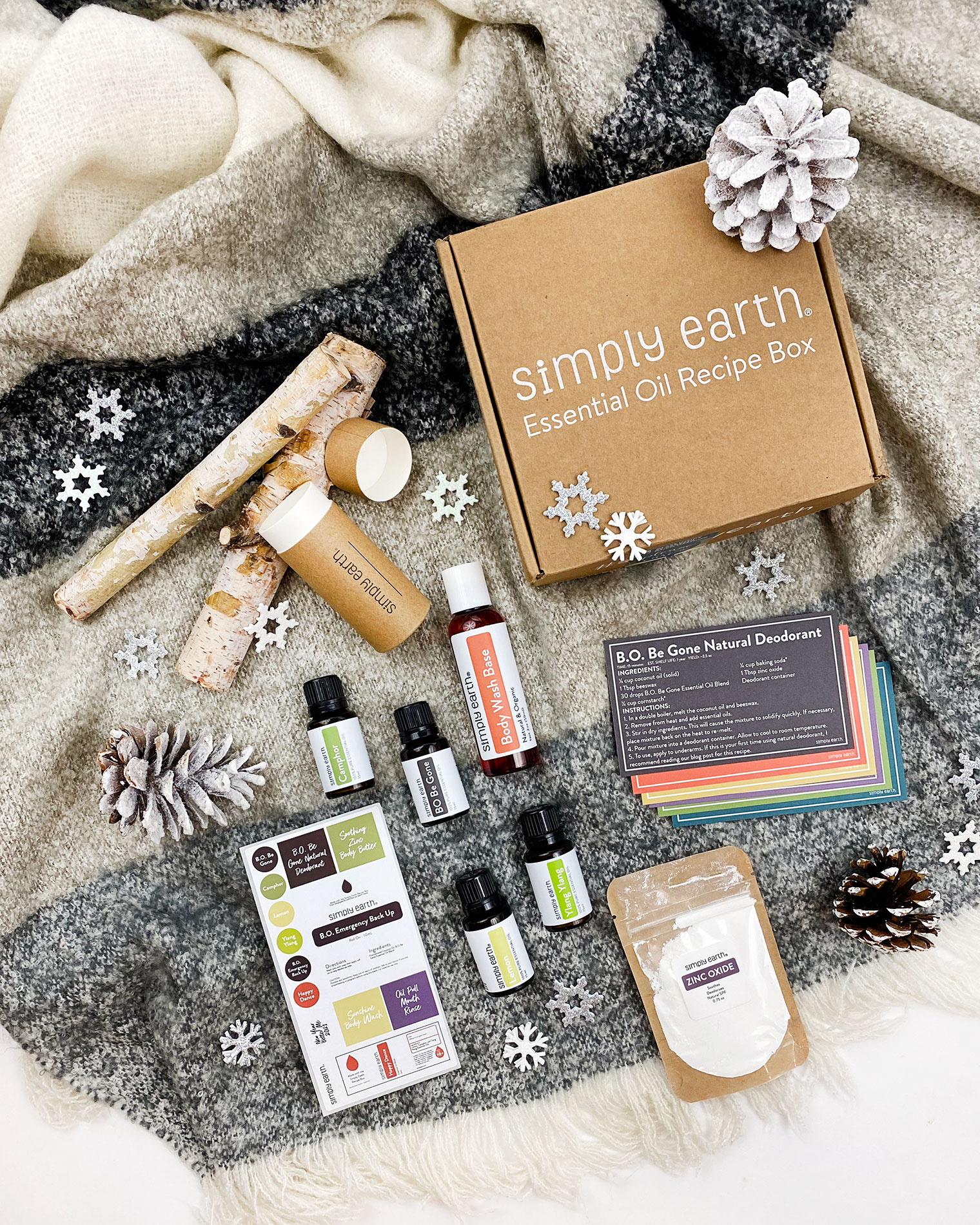 Box With January Simply Earth Box {January 2021 Box} - Curly Crafty Mom