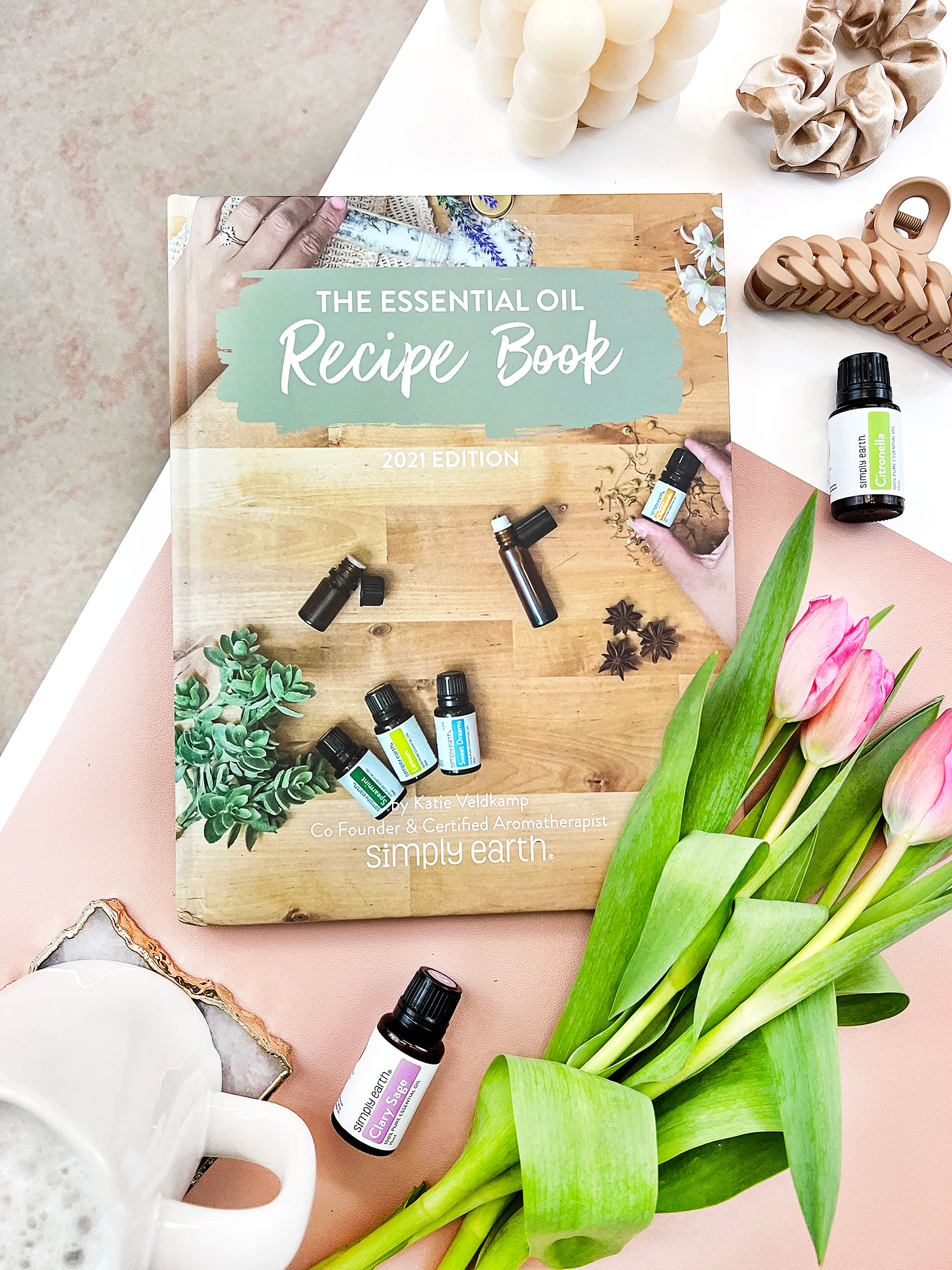 The Essential Oil Recipe Book 2021 Edition Curly Crafty Mom