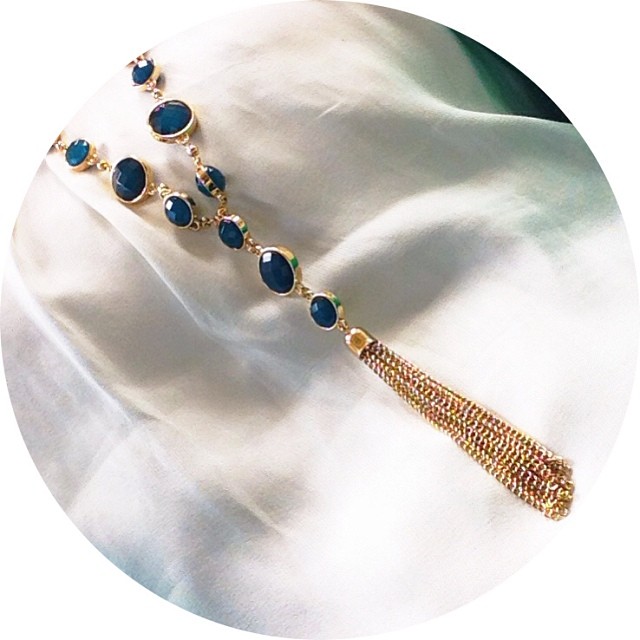 Loving two things... 1. This new tassel necklace and 2. Afterlight, a new photo editing app I got today for my IG pics.