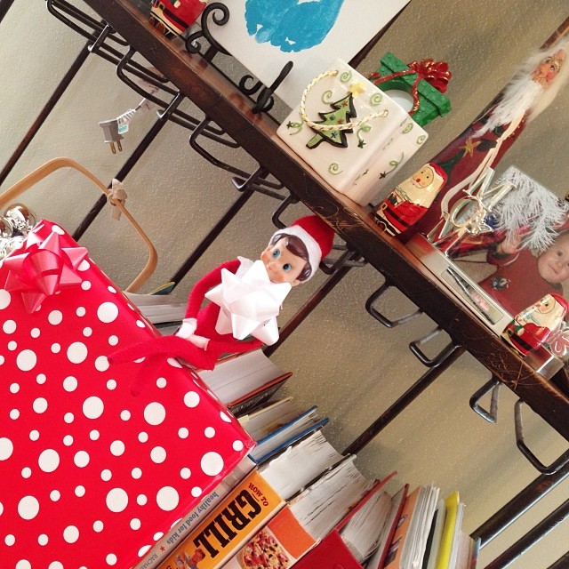 Oh my!! What did Elfie bring???! Stay tuned!