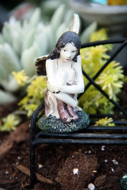 Woman-Fairy-on-Bench