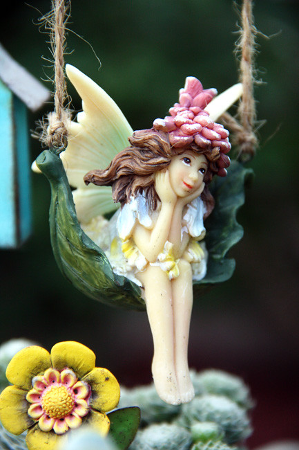 Fairy-on-swing