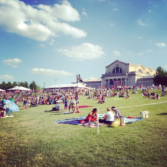 Fair St. Louis in Forest Park this year!! Just in time for Gavin DeGraw!! Second time I've seen him this yr!!