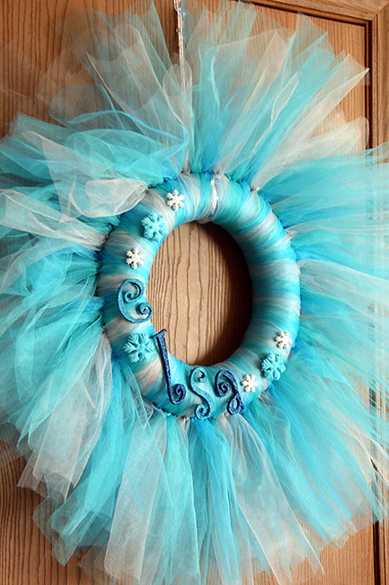 Elsa-Tulle-Wreath