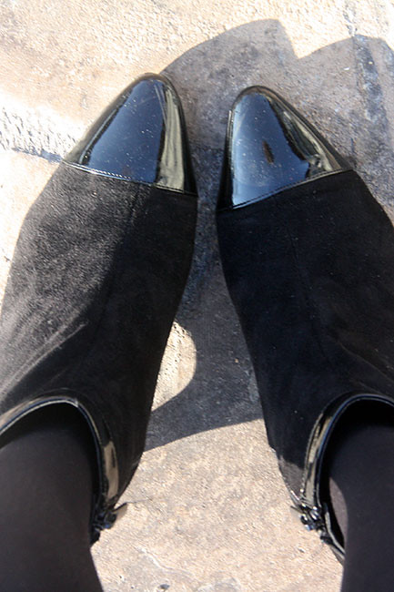 Close-up-of-booties