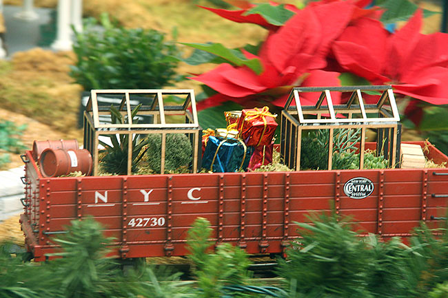 Close-Up-of-Train-with-Green-House