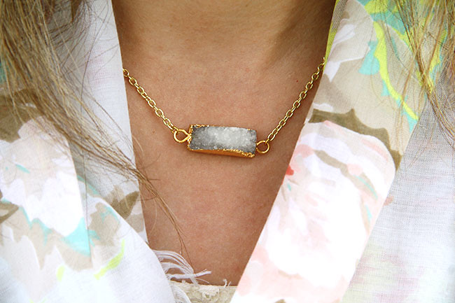 Druzy-Necklace