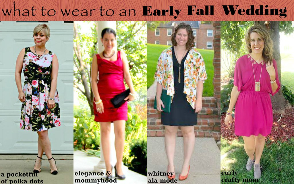 Early Fall Wedding Collage