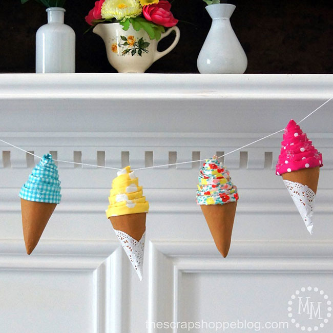 foam-ice-cream-garland