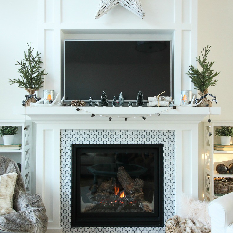 square-unwatermarked-Simple-Rustic-Natural-Winter-Mantel-Decor-with-Bottle-Brush-Trees-at-the-happy-housie-3-2