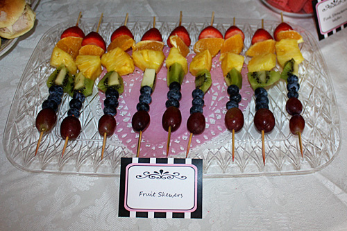 Fruit-skewers