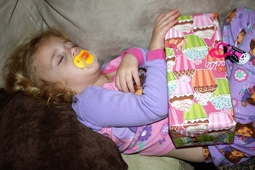Auttie-sleeping-gift