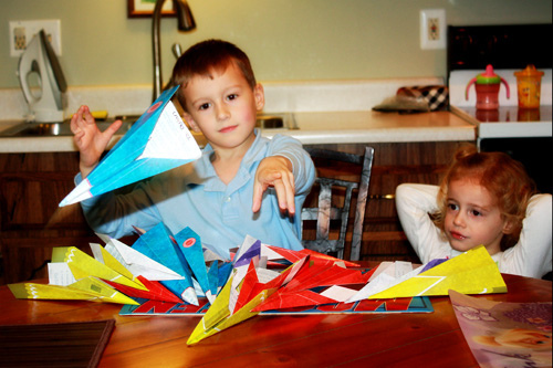 Nathan-throwing-plane