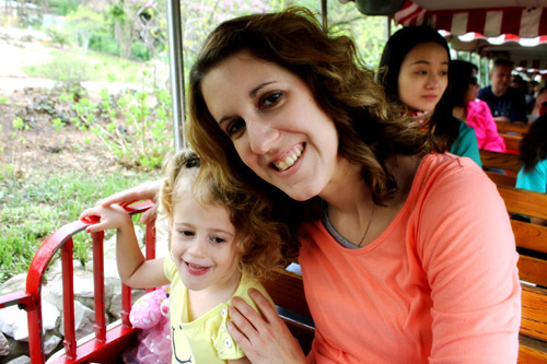 Auttie-and-me-on-train