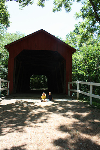 Kids-by-Barn-Far-Away