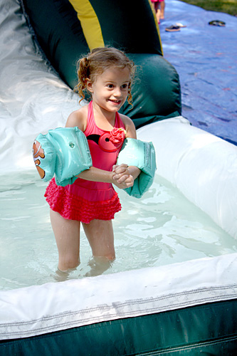 Autties-first-thought-of-water-slide