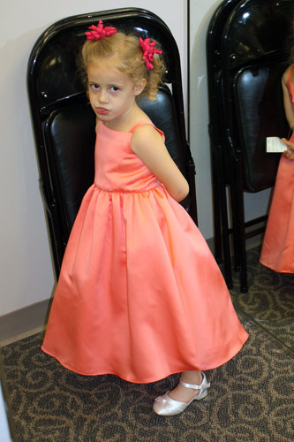 Orange-dress