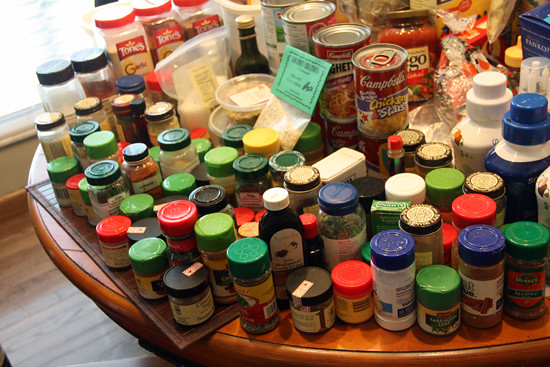 Spices-OUT-of-cabinet-on-table