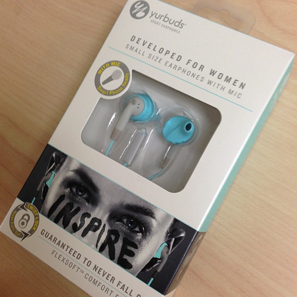 My gift to myself for subjecting myself to another half. #aqua #yurbuds