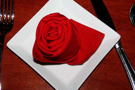 Be-Our-Guest_rose-napkin