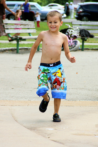 Nat-running-to-pool