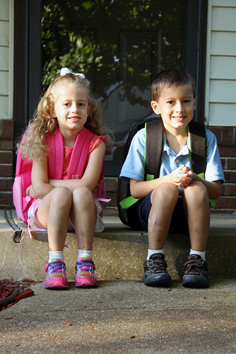 First-Day-of-School-Sitting