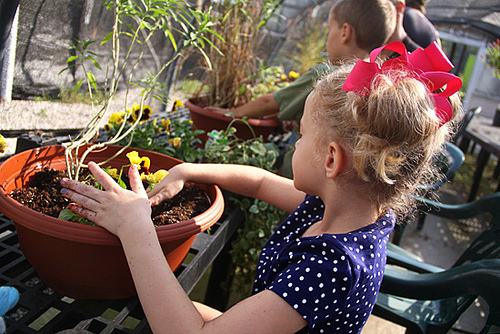 Both-kids-potting