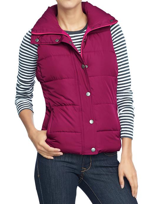raspberry frost free vest