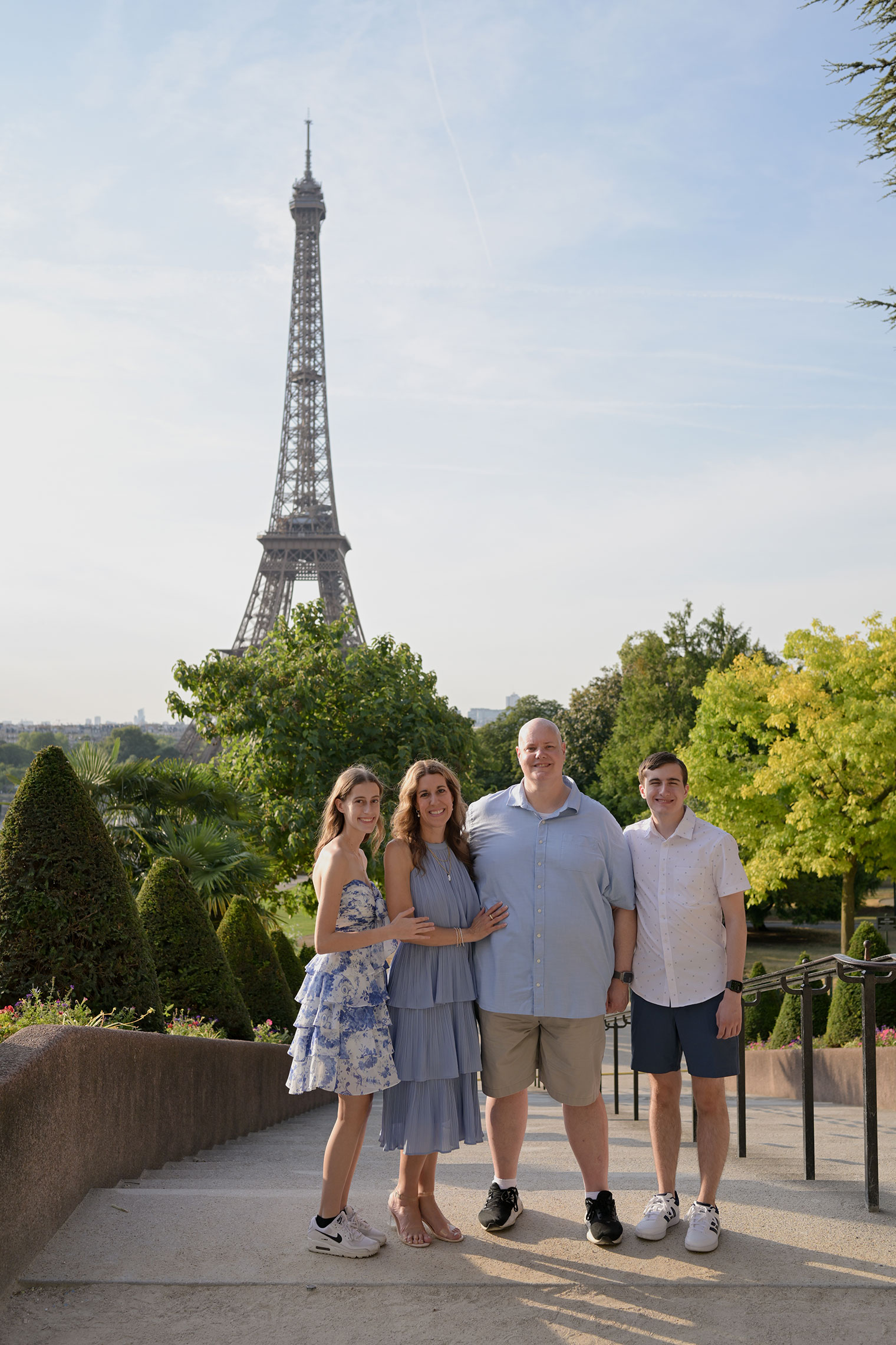 Our Eiffel Tower Family Photos in Paris with Flytographer